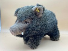 Steiff Tier Wildschwein Höhe 21 cm. Länge 28 cm Top Zustand.