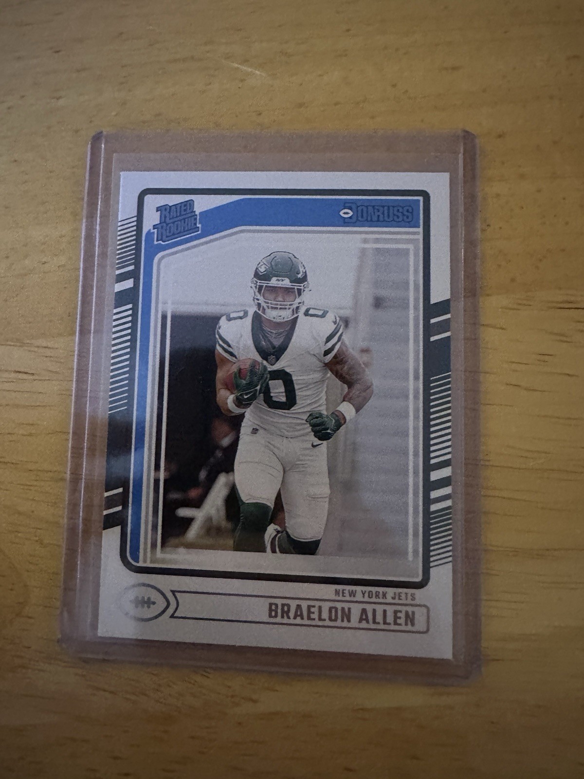 2024 Panini Donruss Braelon Allen Rated Rookie base #306 Jets