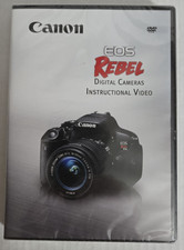  NEW CANON EOS Rebel SLRs DVD Instructional Video, Tutorial, Factory SEALED