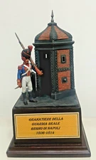 Tin toy soldier Miniatures  dipinto a mano GUARDIA REALE  REGNO DI NAPOLI 1814