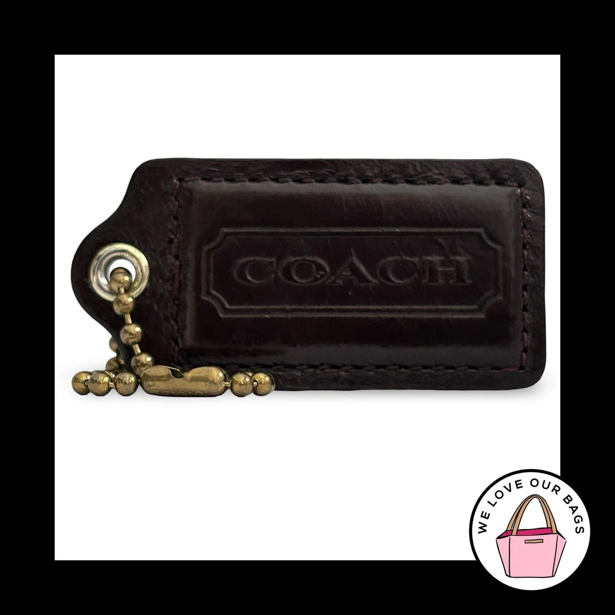 Coach Letters, Numbers & Symbols Key Chains, Rings & Finders for