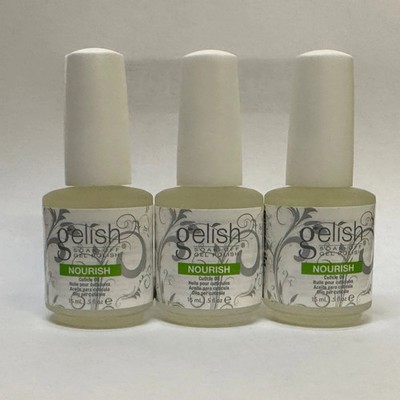 newHarmony Gelish Nourish Cuticle Oil 0.5 oz - Pack of 3
