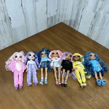 Rainbow High Jr High Lot of 7  9” Tall - Some Pj Party