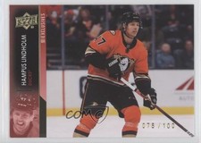 2021-22 Upper Deck Series 2 UD Exclusives 75/100 Hampus Lindholm #253 0c1o