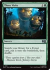 Three Visits NM-Mint Commander: Marvel Super Heroes MTG