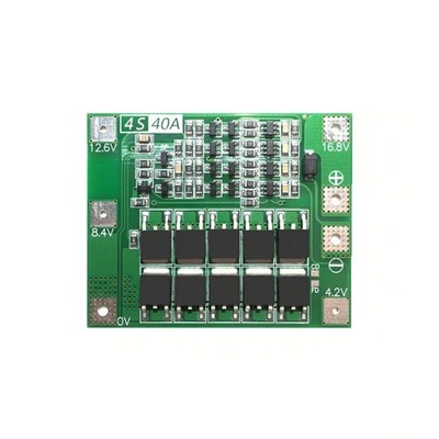 BMS 4s 40A (Enhanced) Batterieschutzmodul Lithium 18650 16.8V - 18.1V