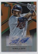 2021 Topps Fire Auto Orange 16/99 Alex Kirilloff #AV-AK Auto nd3