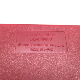 Nintendo Famicom Disk System Console only HVC-022 New Belt Tested Made in Japan