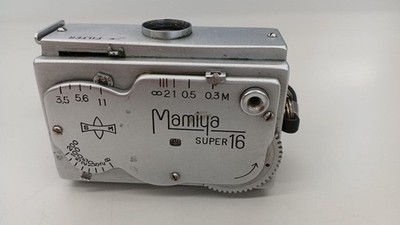 MAMIYA SUPER 16 Filmkamera mit Spule gebraucht geringe Gebrauchsspuren