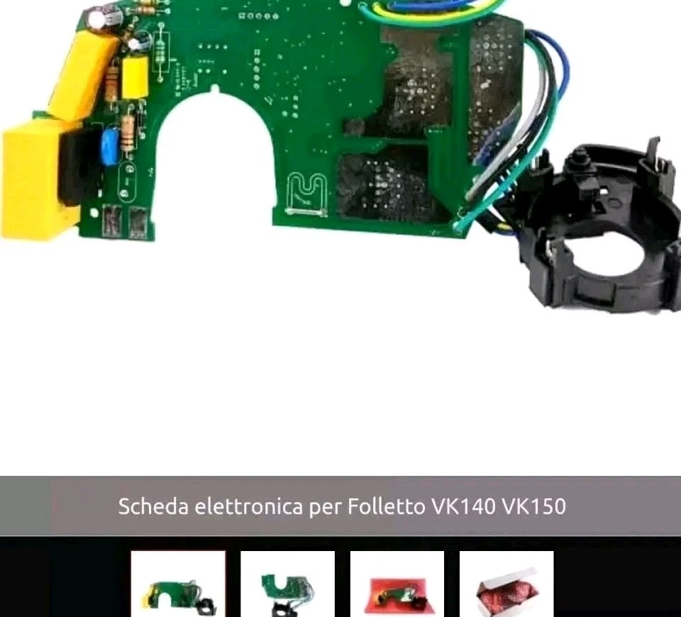 Folletto Vk140 Scheda Elettronica Ricambio Per Vorwerk VK150 - Compatibile Con Codice 32089 Ricambio Scheda Folletto VK140 VK150 Elettronica