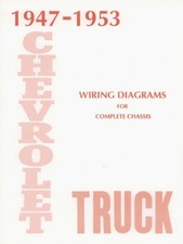 1947-1953 Chevrolet Truck All Models Wiring Diagrams Manual