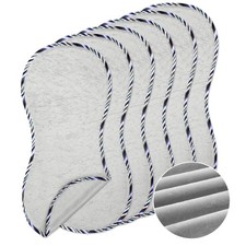 Timgle 6 Pcs 13 x 29 Inch Peanut Shape Changing Pad Liner Gray