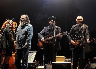 Musicians Patti Griffin Steve Earle Elvis Costello T Bone Burnett - Old Photo
