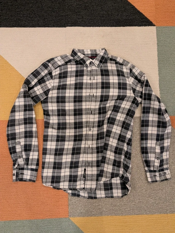 Лот из 7 - Marmot фланелевые рубашки средний длинным рукавом мягкий клетку - Изображение 3 из 4