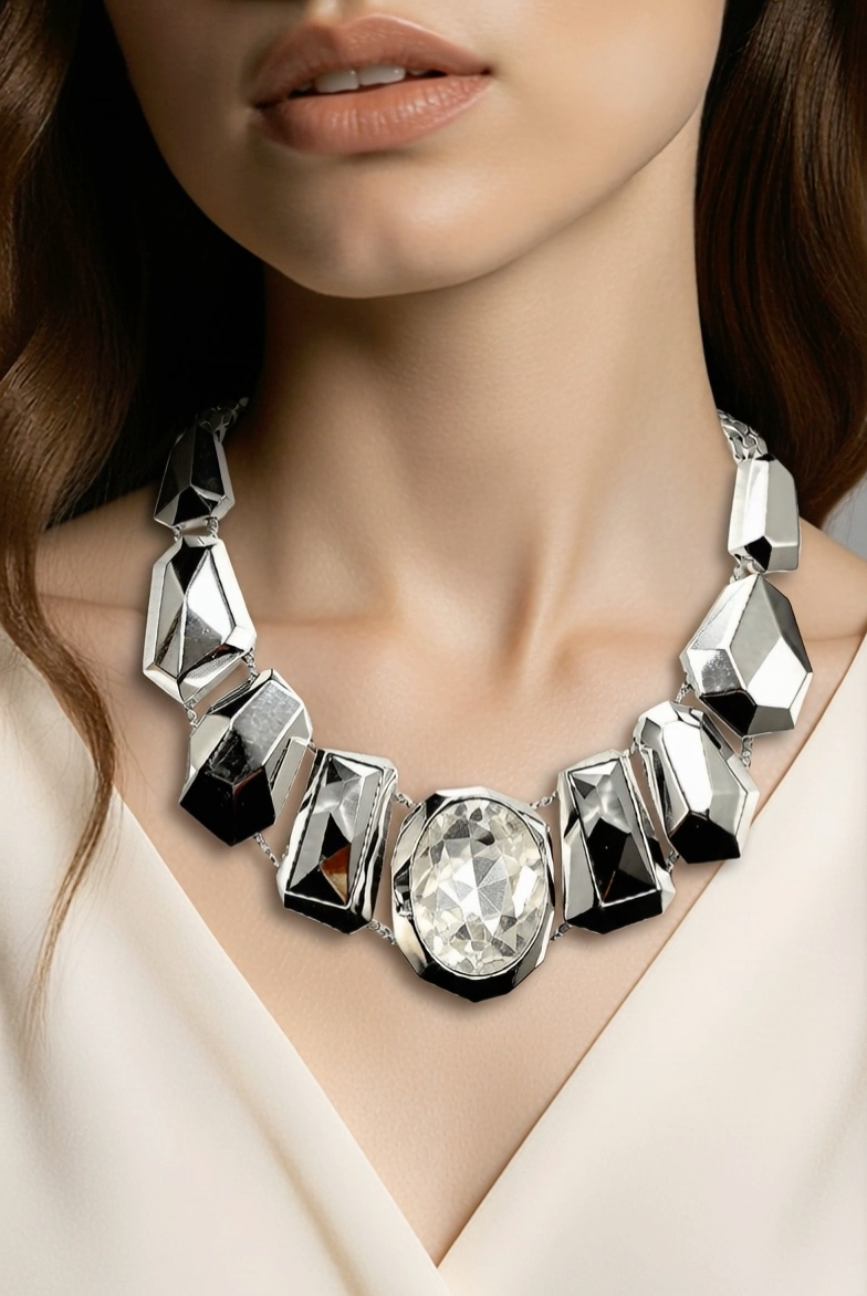 メ*い様 Swarovski × Jean Paul Gaultier ネックレ ATELIER SWAROVSKI JEAN PAUL GAULTIER REVERSE CRYSTAL COLLAR
