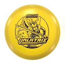 DISC GOLF INNOVA DX VALKYRIE STABLE LONG DISTANCE DRIVER 167g YELLOW