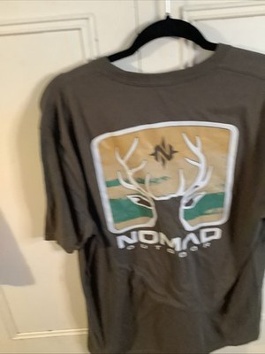 Nomad Men's M T-Shirt Brown  ''Deer Hunting Cooler Graphic