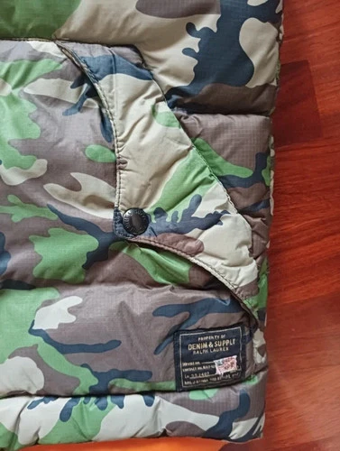RARE Ralph Lauren Denim & Supply Down Vest - Camo Western - Size S image 3