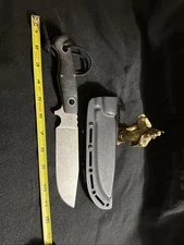 Boker Plus VoxKnives Rold Camp Knife Fixed 6.13" D2 Stonewashed Blade