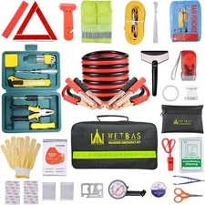 Car Roadside Emergency Kit, Auto Vehicle Safety Road Side... 