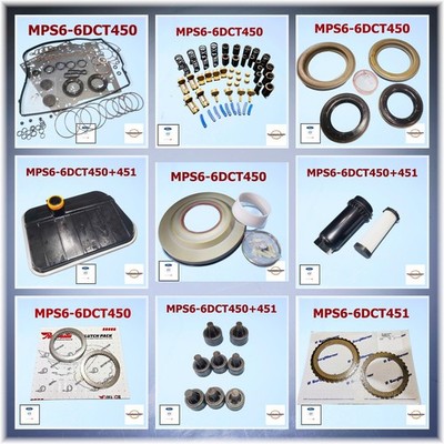 MPS6 6DCT450 Komplett Reparatur Satz Powershift Getriebe 6 Gang DSG Ford Volvo