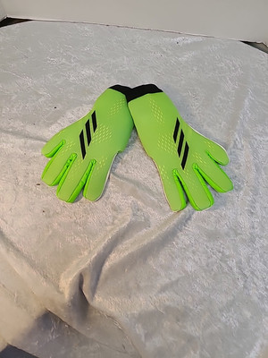 Adidas FS0393 Predator GL 20 Pro GK Negative Cut Gloves  Neon Green  Black Sz 4