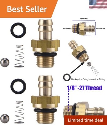 Professional-Grade Pressure Washer Chemical Injector Set   Easy Installation