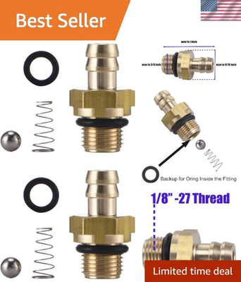 #ad Professional Grade Pressure Washer Chemical Injector Set – Easy Installation $18.99