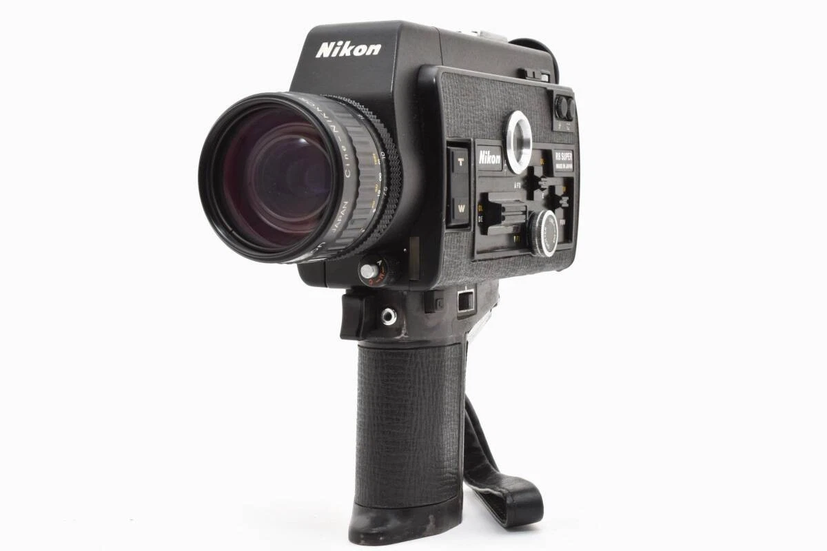 貴重フード付☆Nikon R8 SUPER 8ミリカメラ 通電確認済 外観美品 貴重フード付☆Nikon R8 SUPER 8ミリカメラ 通電確認済 外観美品