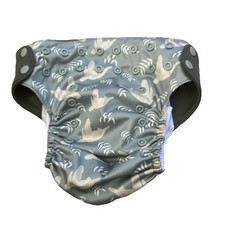 Double Happiness Designed In Hawaii *Turtle* Greens Reusable Diaper Underwear