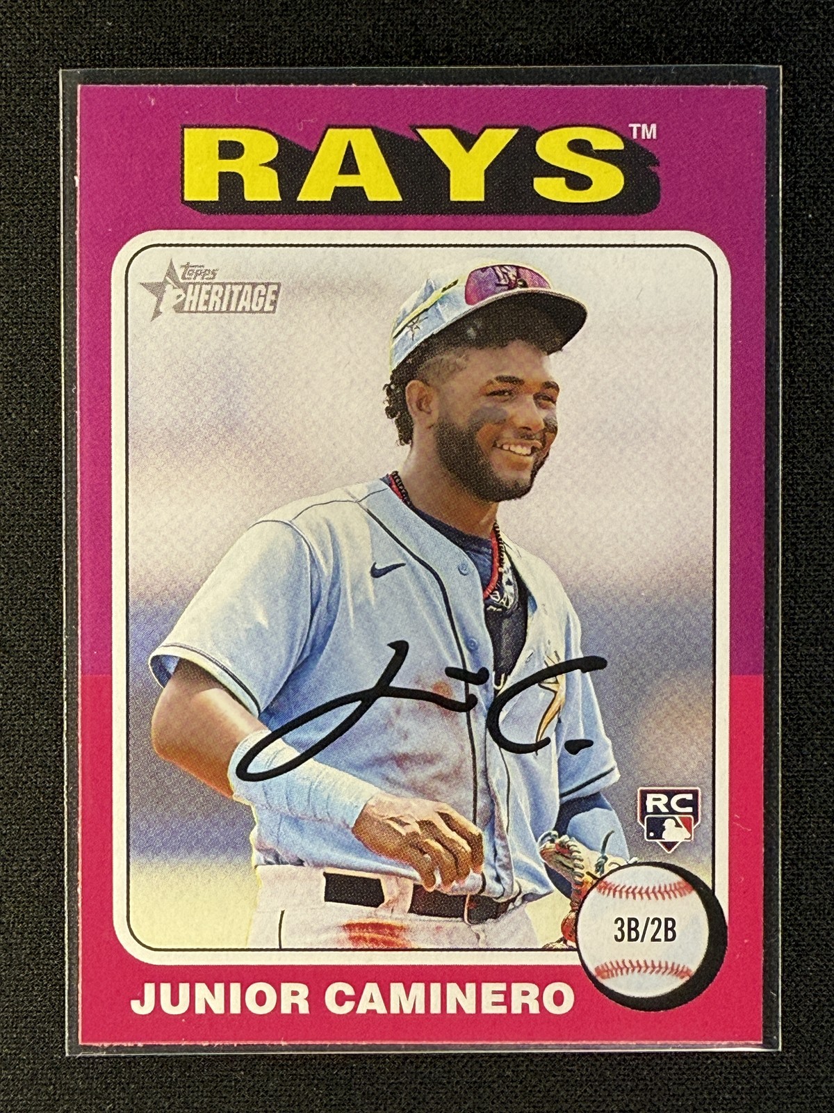 2024 Topps Heritage #267 Junior Caminero