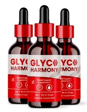Glyco Harmony Drops, GlycoHarmony Advanced Formula Supplement 3 Pack 90 SERV. 