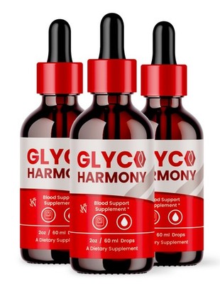 Glyco Harmony Drops, GlycoHarmony Advanced Formula Supplement (3 Pack 90 SERV.)