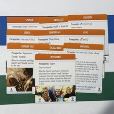 HeroClix Secret Invasion feats--all 10 cards