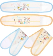 Healifty Baby Belly Button Band 4 Pcs Infant 49x12.5cm, Assorted Color 1 
