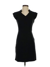 Halston Heritage Women Black Cocktail Dress 2