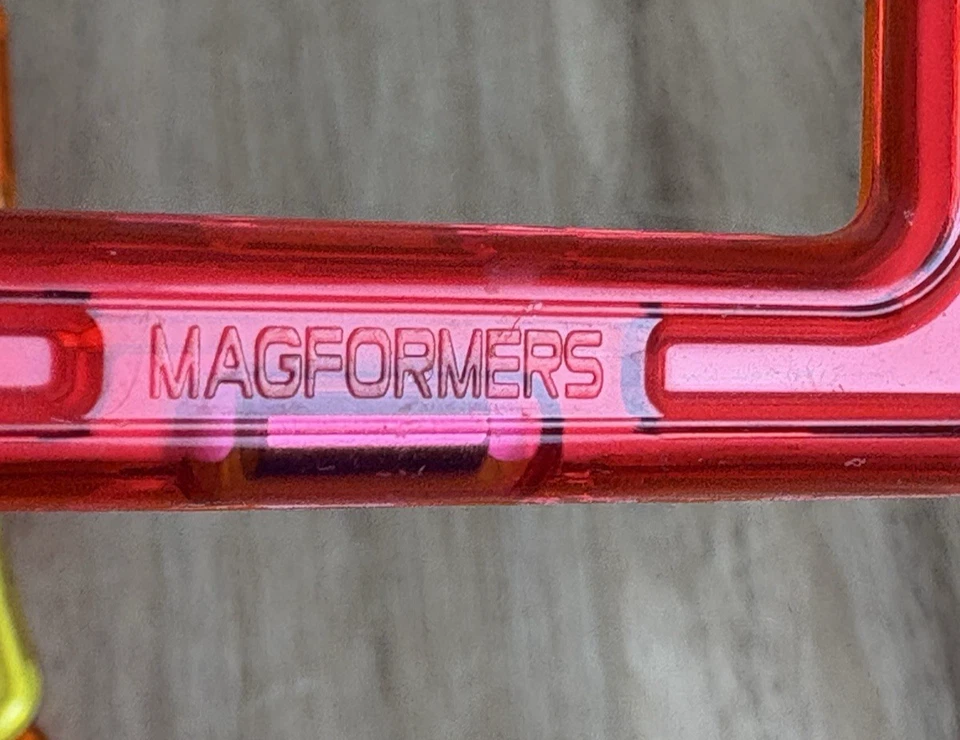 Magformers Magnetic 3D Building Tiles Magnatiles Toys STEM Lot of 17 Pieces - Image 3 of 4