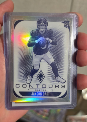 Panini 2025 Phoenix Jaxson Dart #24 New York Giants Contours Rookie Insert