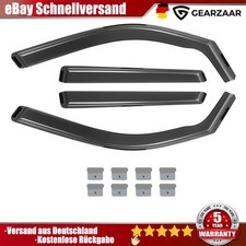 Kit Deflettori Antivento Antipioggia Adatto per Dacia Duster 3 2023-25 Grigio Fumo