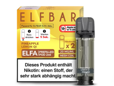ELFBAR ELFA POD 2er Pack - PINEAPPLE LEMON QI