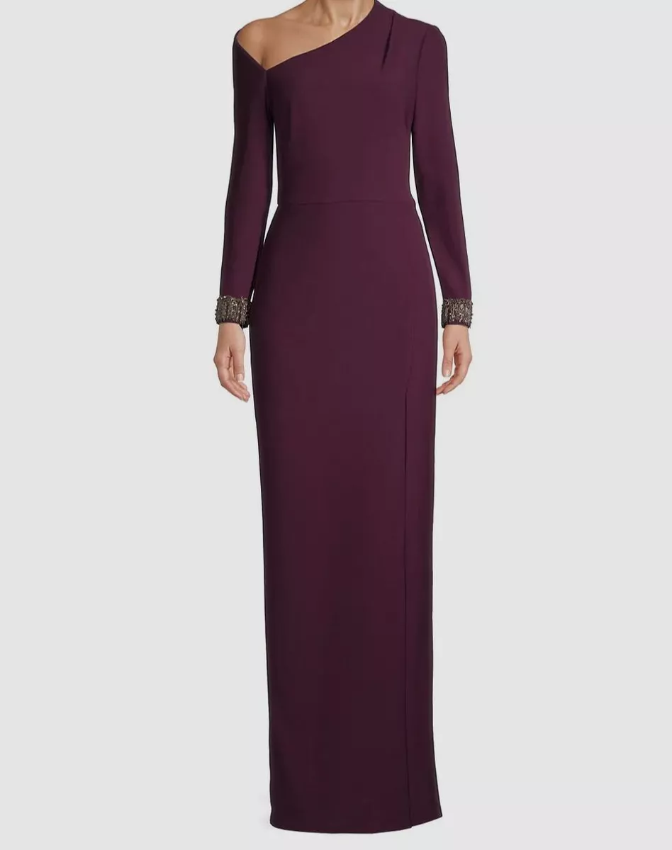 Aidan mattox purple dress cheap