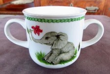 1988 Lynn Chase Designs Jungle Party Two Handle Child's Cup