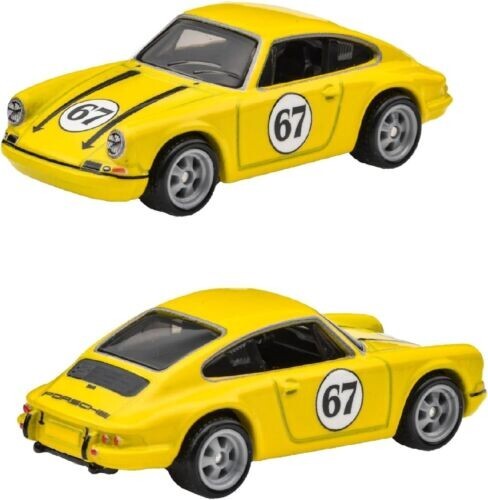 Hot Wheels HRT54 Premium Porsche Renschport 4 Mini Cars Collector