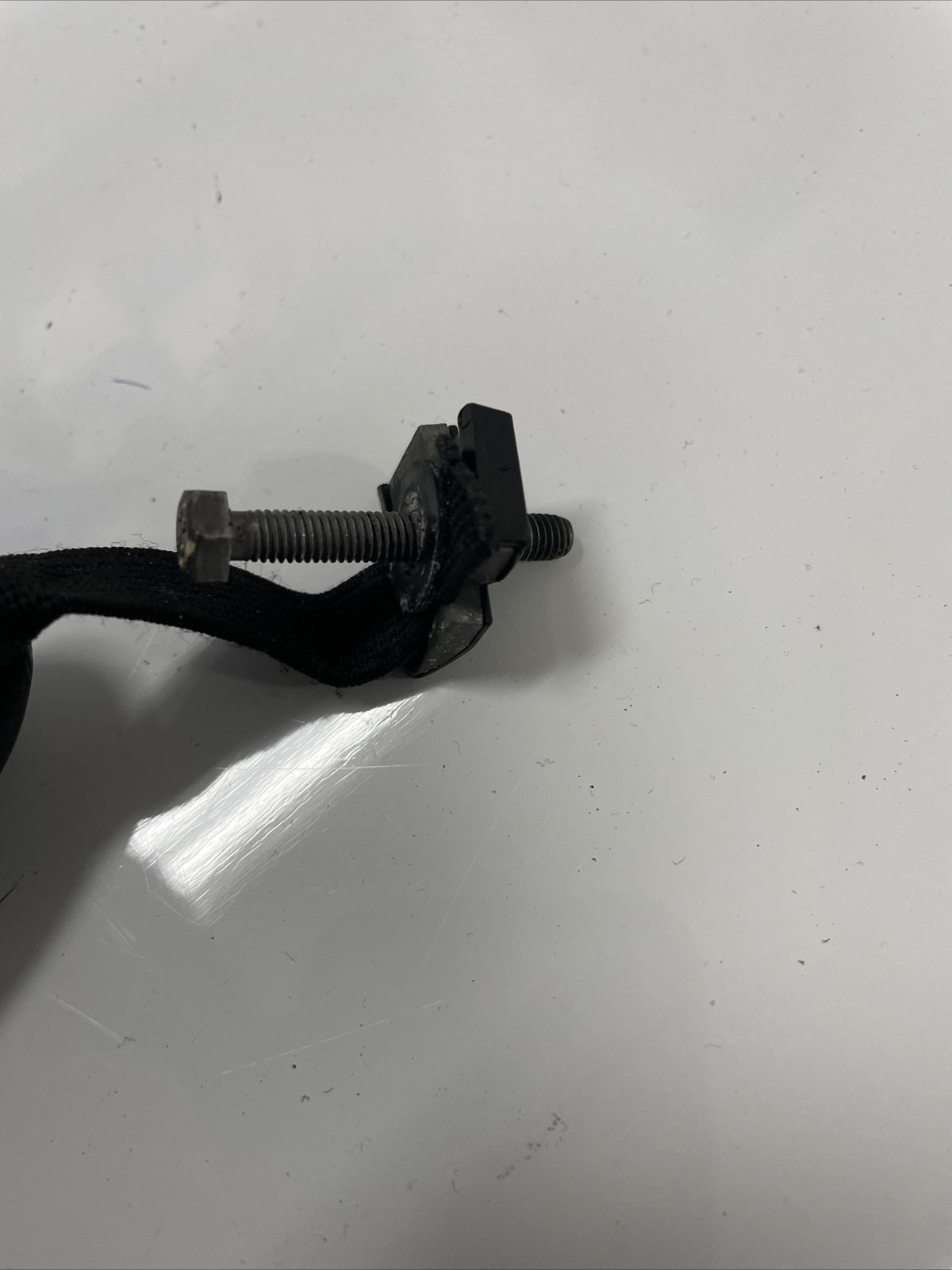 2014 Bentley Continental Flying Spur OEM Black Leather Roof Grab Handle 2014-18