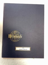 McINTOSH C45, Genuine Original Owner's Manual-Audio Control Center-Exc Cond