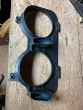 1968 GTO Lemans Gauge Inner Plastic Bezel #1 6481797 