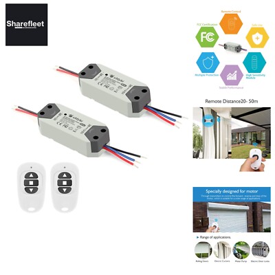 eMylo Smart Wireless RF Motor Controller Schalter Relaismodul AC 220V Motor F...
