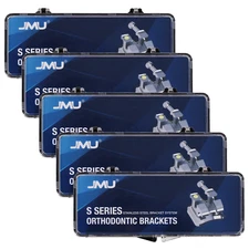 100/5Sets Ortho Metal Brackets Brace Mini/Standard Roth/MBT 022/018 Hooks 3-4-5