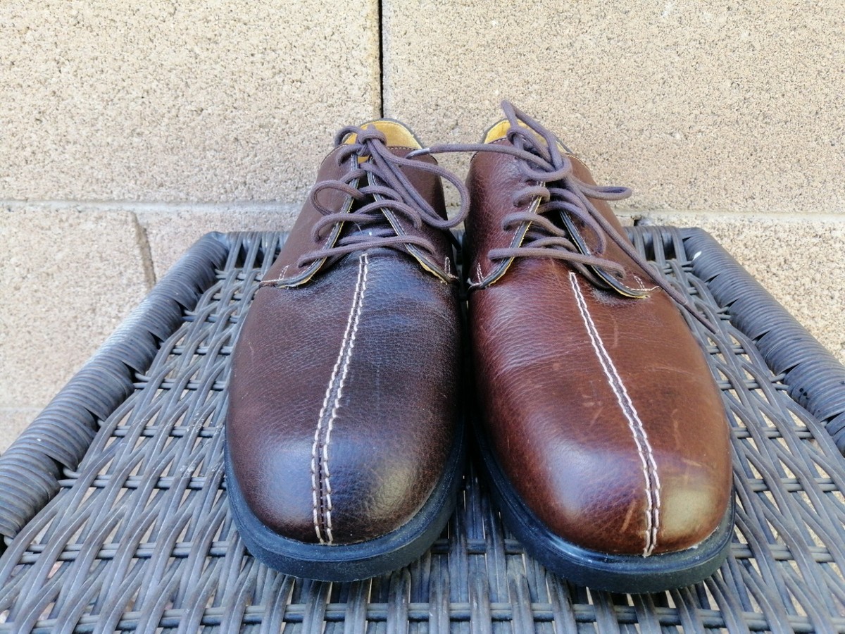VINTAGE Nike Tiger Woods Gore-Tex Split Toe Golf Shoes Brown Men's