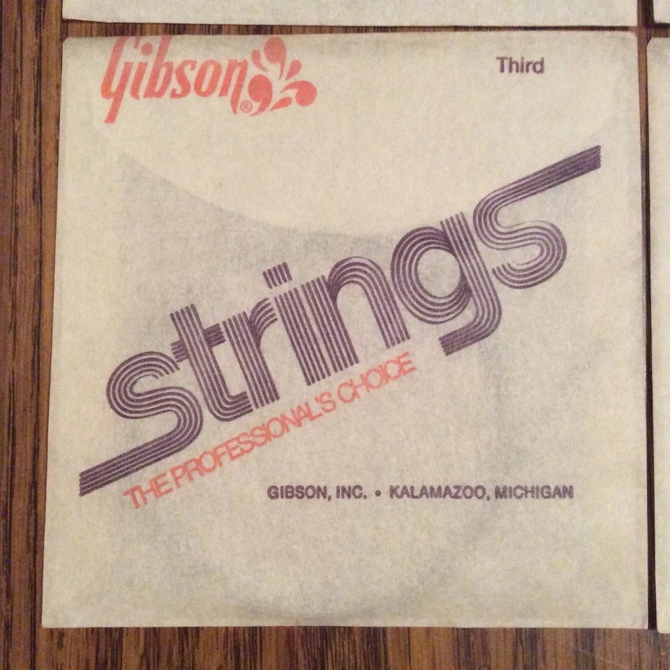 Vintage NOS Gibson Tenor Banjo G Strings Lot Of 4 - Image 2 of 4